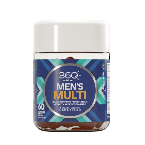 Men’s Multivitamin Gummies – Daily Men’s Health Support with B Vitamins, Vitamins A, C, D, E, Biotin & Zinc – Energy, Immunity & Vitality – Mango Orange Flavor – 60 Gummies