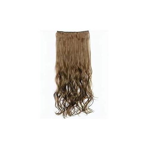 Synthetic Hair Extension Long Wavy Blonde Color