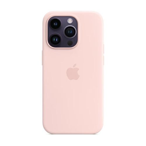 iPhone 14 Pro Silicone Case with MagSafe Chalk Pink
