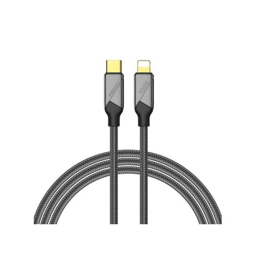 Recci RS18CL Travel Series Type-C to Lightning PD 30W Fast Charging and Data Cable 1.5m