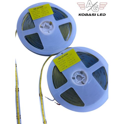COB Flexible LED Strip 12V High Intensity 5M Solar Warm