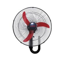 Shabah Wall Fan With Remote Control - 18&quot; - Black/Red