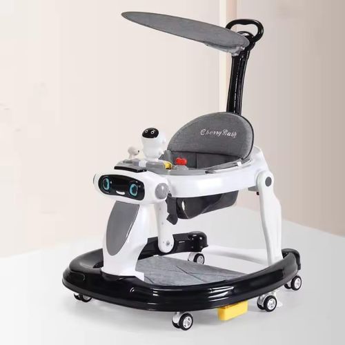 Multifunctional Robot Baby Walker -Gray