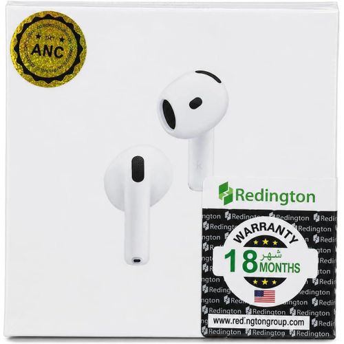 Wireless Bluetooth Earbuds with Active Noise Cancellation, USB-C Charging Case, Touch Control, HD Stereo Sound, Built-in Microphone, Low Latency, Compatible with Android & iOS, White
