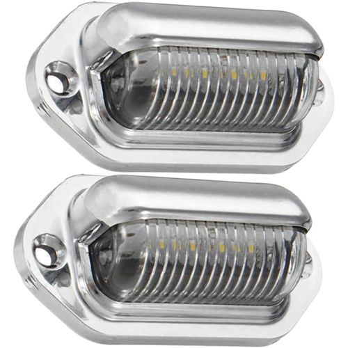 White LED License Plate Light