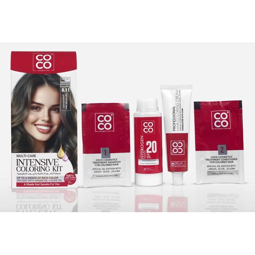 Multi Care Intensive Coloring Kit - 8.11 Light Blonde Olive