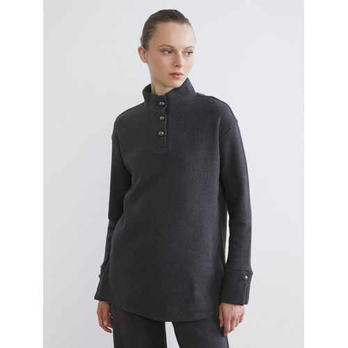 Funnel Neck Women's Tunic