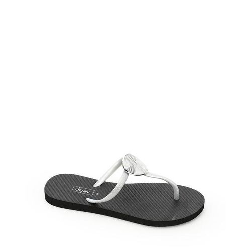Comfy Slip On Flip Flop - Black