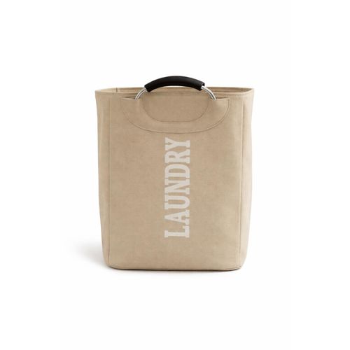 Foldable fabric laundry basket with sturdy handle – a modern design clothes organizer (Laundry Basket)