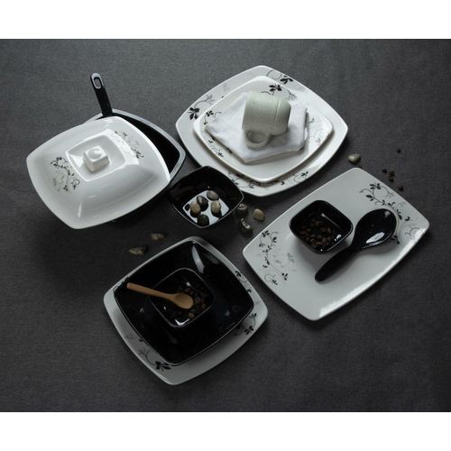 Unbreakable Pure Melamine Dinnerware Set