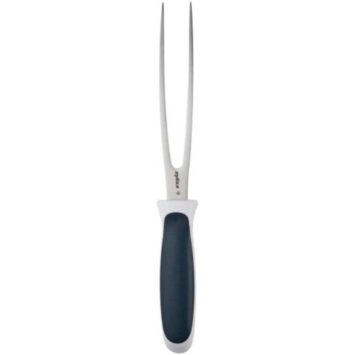 e920220 comfort carving fork, soft touch handle, japanese stainless steel