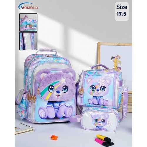 School Bag Set for Primary School with Lunch Bag and Pencil Case