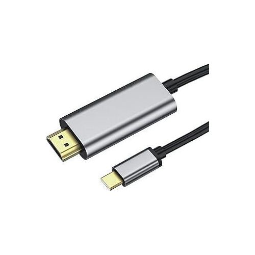 USB C to HDMI Cable 4k 6ft, USBC to HDMI Adapter for Monitor, HDMI to USB C Male ChromeBook, USB-C to HDMI Cable for Mac MacBook Pro 2022 iPad 2021 Surface Pro 8 VivoBook Flip 14 Aspire 5 etc