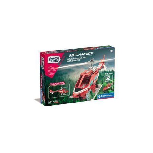 Clemetoni Small Mech Lab Firefighters Helicopter & Hovercraft Kit