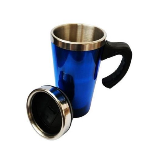 Thermal Mug Stainless Steel With Hand - 400 Ml - Blue