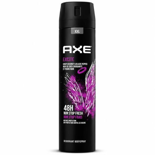 Excite Deodorant Body Spray 250ml - Long-Lasting Odor Protection