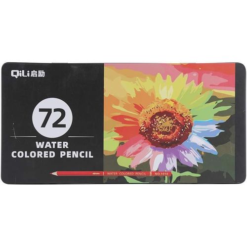 Hukz Coloring Pencils,Drawing Pencils, 36/72/120 Water Soluble Water Color Wooden Pencil (72 Assorted Colors)
