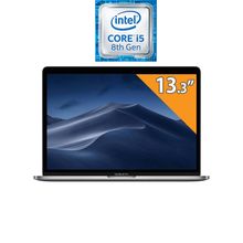 MacBook Pro 13 مع Touch Bar (Mid 2019) - Intel Core i5 - 8 جيجا بايت رام - 256 جيجا بايت SSD - 13.3 بوصة شاشة Retina - Intel مُعالج رسومات- macOS - رمادي - لغة أنجليزية