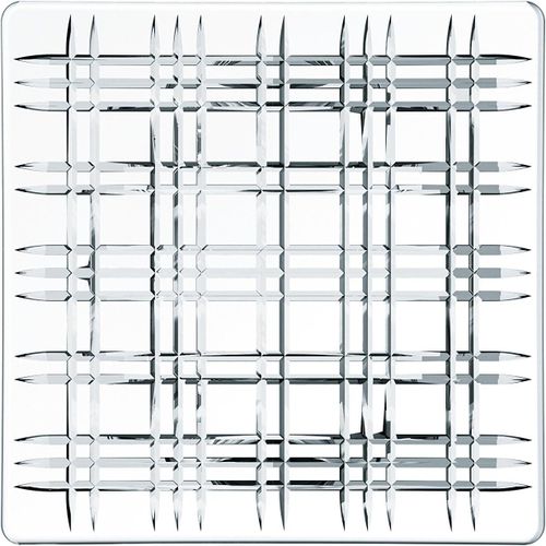 Square Plate, 11, Clear