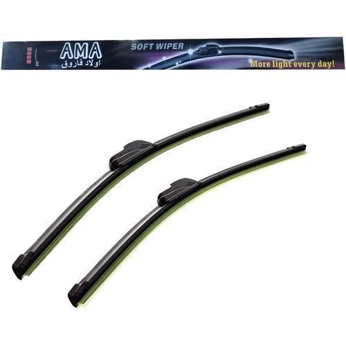 Car Windshield Wiper Blade Set, Size 18, 2 Pieces