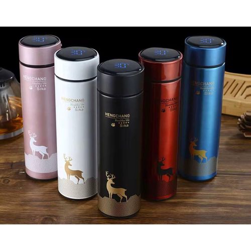 500ml Smart Stainless Steel Vacuum Flask with LED Temperature Display