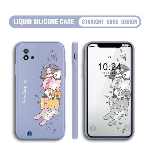 Realme C11 2021 Case Animal Silicone Phone Cover