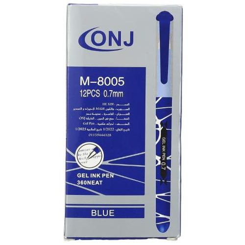 CONJ Erasable Ink Pen Blue 12 Pieces