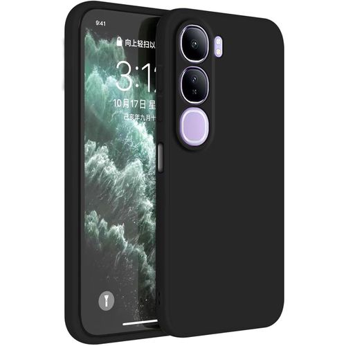 Case for Vivo Y21d Y31 5G Y31e 5G 672 inches Protective TPU Silicone Skin Cover - Black