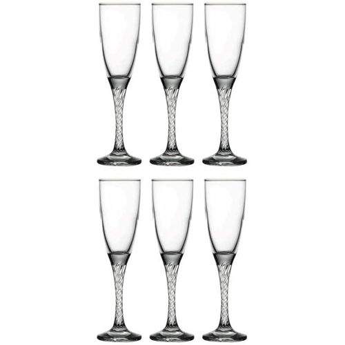 Twist Cup Set For Water And Juices, 6 Count, (150ml), Turkey