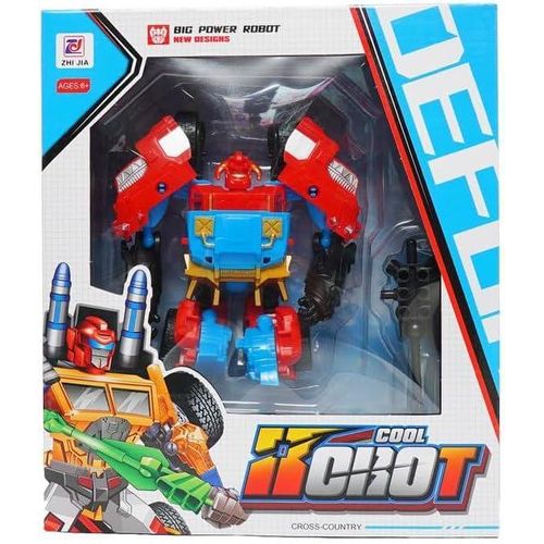 Transformer 2x1 Disassemble and Install Toy for Kids - Multi Color Ofer-331