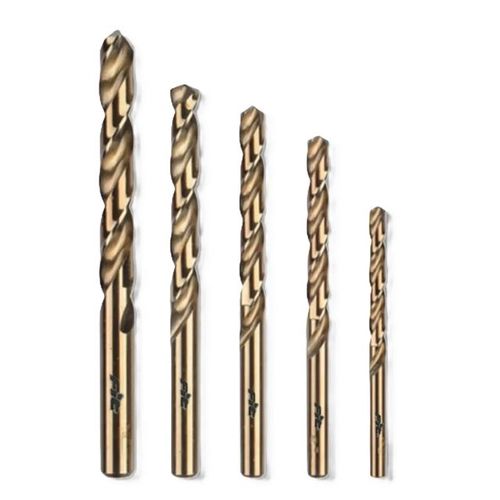 5 Percent Cobalt HSS Drill Bit 6.5 mm for Passing Size 6 Screws in Steel and Stainless