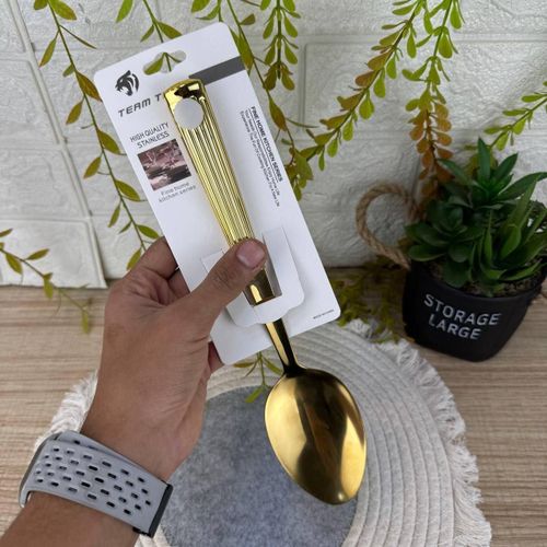 Stainless Steel Kitchen Utensils, Gold Color, High-end Home Kitchen Series, Spoon Soup Spoon Cake Shovel