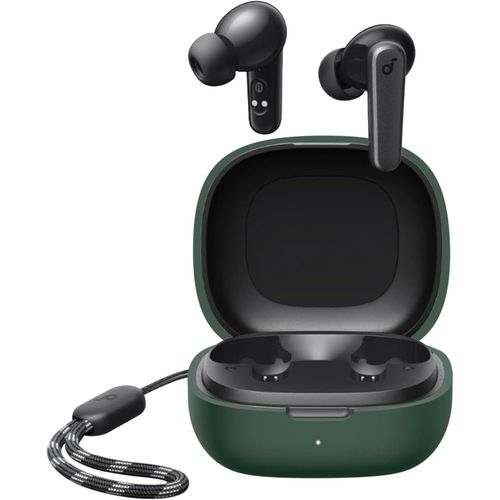 Premium and stylish silicone protective case compatible with Anker Soundcore R50i/P20i wireless headphones (green color)