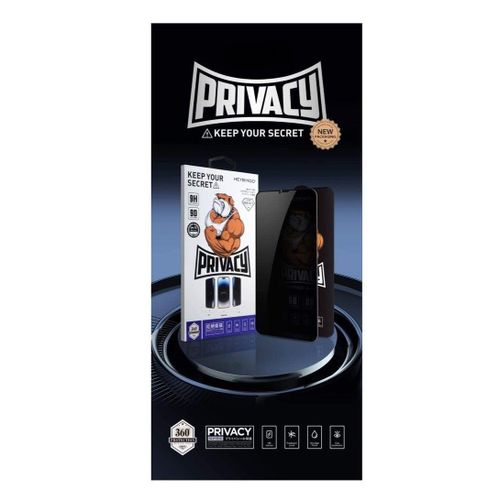 iPhone 1313 Pro14 Anti-Spy Tempered Glass Screen Protector - 9H Hardness Bubble-Free