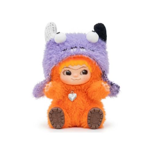 WAKUKU Fuzzy Trendy Fun Party Series 15cm Blind Box – Cute Mystery Plush Doll Action Figure Keychain Pendant Soft Furry Handbag Charm for Girls & Kids Surprise Birthday & Eid Gift Designer Collectible Series with Colorful Caps & Outfits