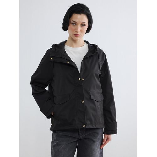 Hooded Oversize Women's Raincoat