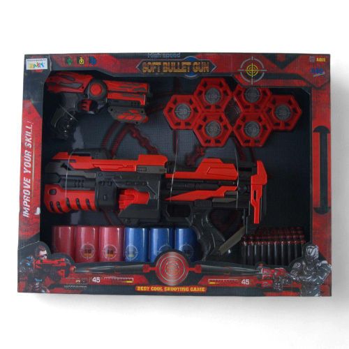 Soft Bullet Gun 2 Pistols with 40 Soft Bullets - FJ910