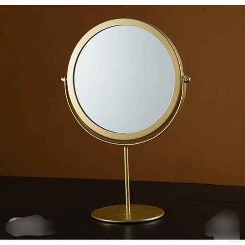 Metal Makeup Mirror With A Unique Design - Shape 1