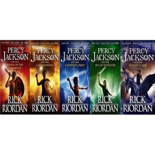 Percy Jackson 5 Book - By Rick Riordan