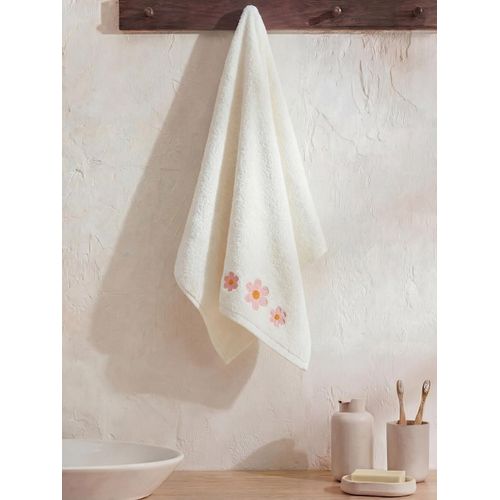 Floral Patterned Face Towel 50X80 Cm