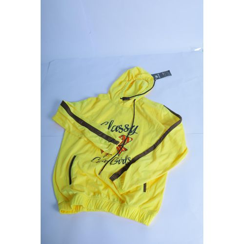 CAESAR size xl Winter T-shirt yellow-YELLOW -XL