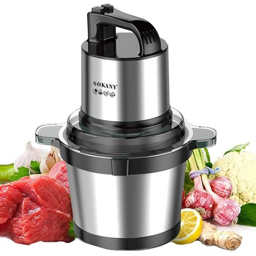 SK-7028N Chopper & Grinder With Stainless Body, 4 L, 800 Watts