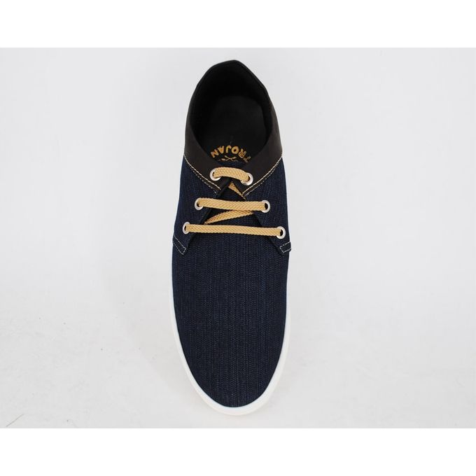 Casual Style Sneakers - Navy Blue