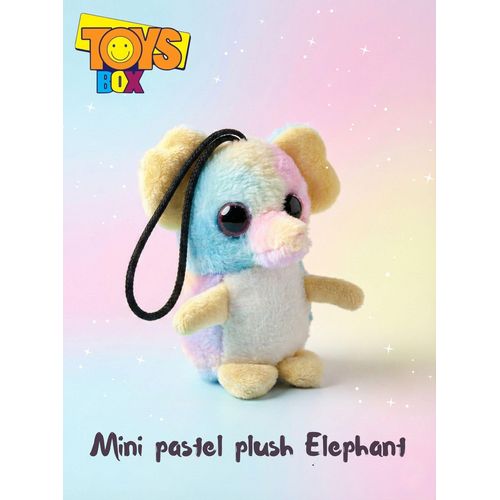 Mini Pastel Plush Pet Mini Elephant