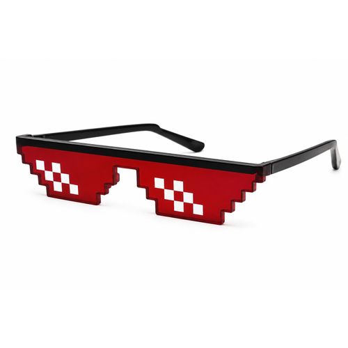 Pixel Mosaic Sunglasses Dark – Gaming Style UV400 Sunglasses