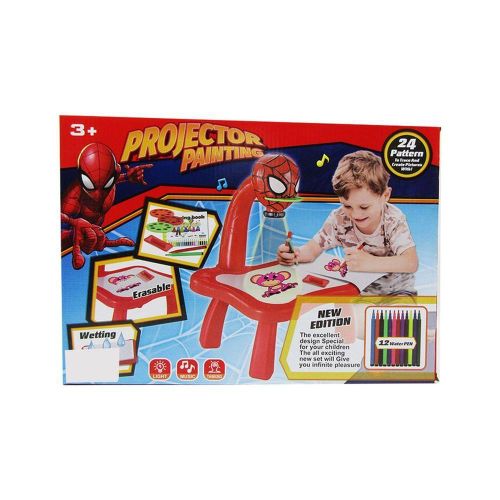 Spiderman Projector Drawing With Light & Music - K10-347