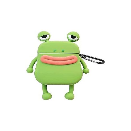 New 3D Cartoon Cute Creative Soft Silicone Shockproof Protective Case Cover with Keychain Compatible with Apple Airpods Pro/Pro 2nd Generation (Style 13)
