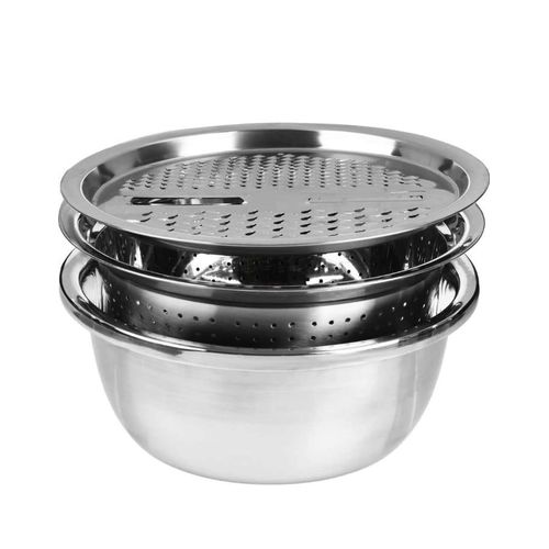 3-in-1 Stainless Steel Strainer Set