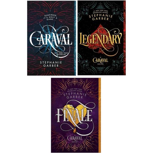Caraval Series 3 Books Set - Caraval, Legendary, and Finale by Stephanie Garber