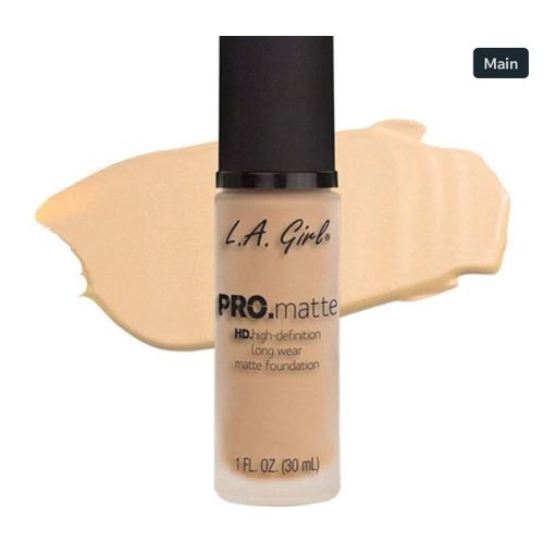 la girl pro matte foundation 671 ivory
